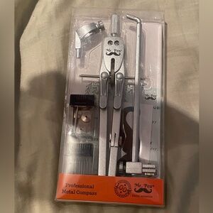 Unopened Metal Compass for Math Back to School Supplies